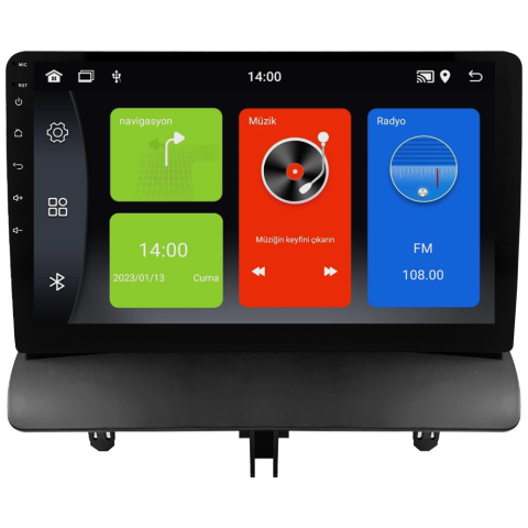Ford Courier Titanium Android Multimedya Sistemi (2013-2024) CRV-4862XDA
