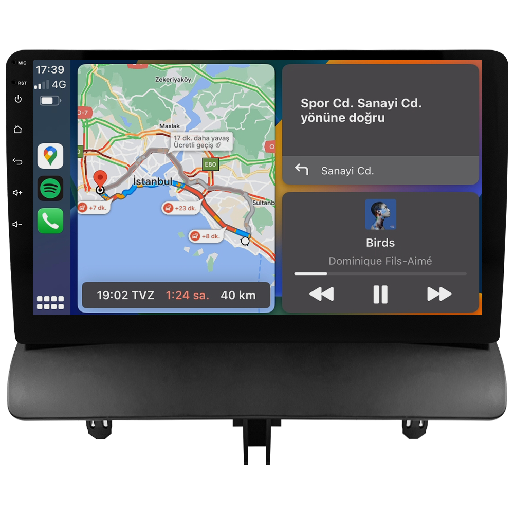 Ford Courier Titanium Android Multimedya Sistemi (2013-2024) CRV-4862XAA