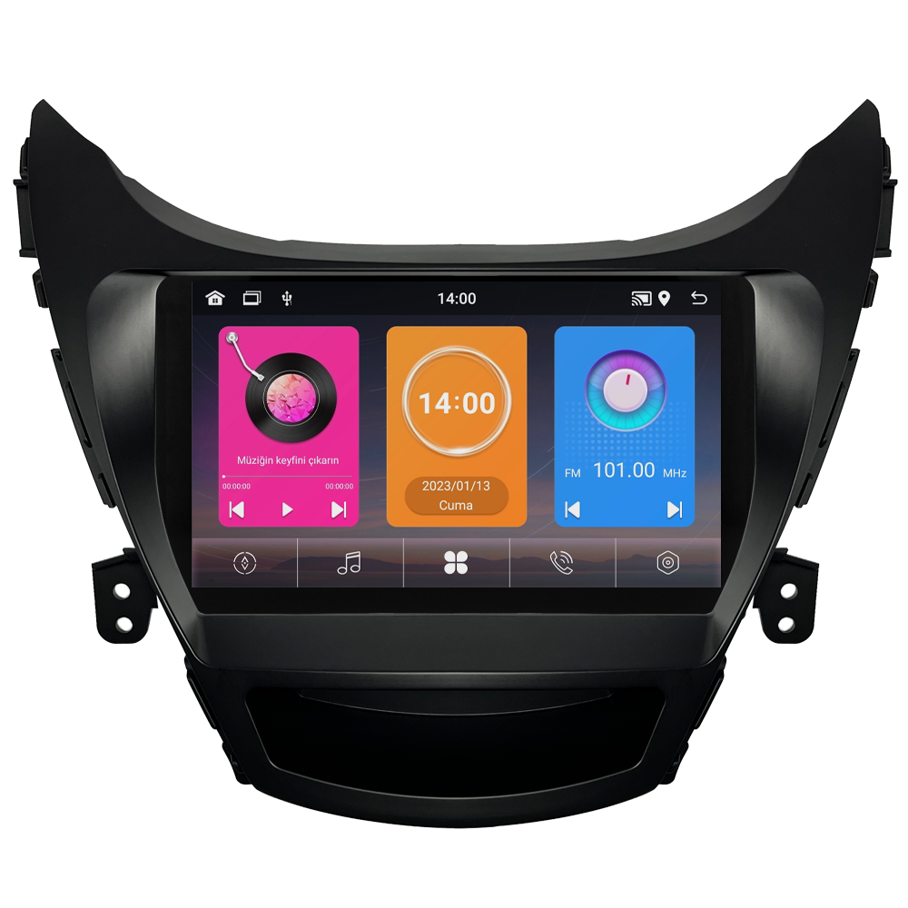 Hyundai Elantra Android Multimedya Sistemi (2014-2016)