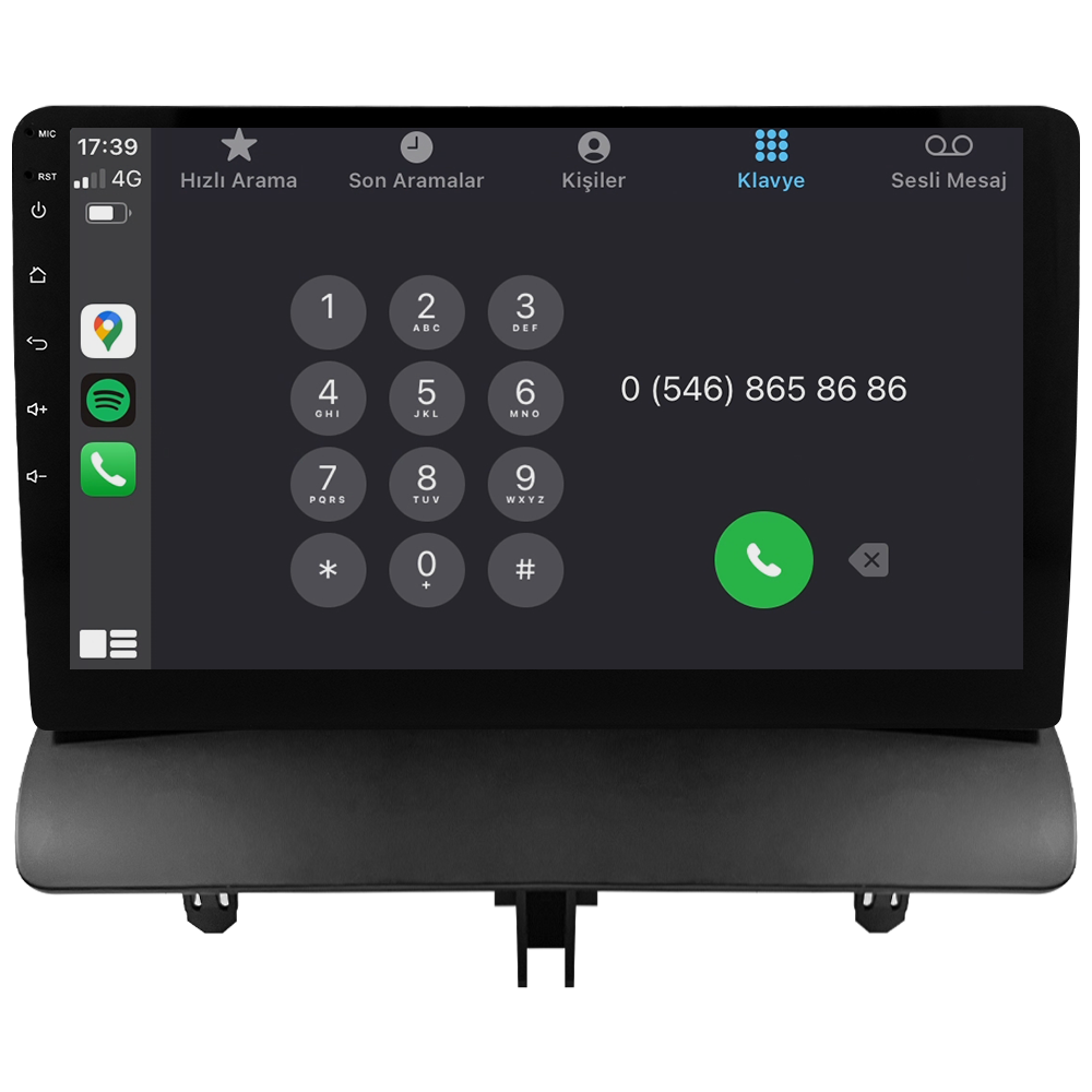 Ford Courier Titanium Android Multimedya Sistemi (2013-2024) CRV4862XP