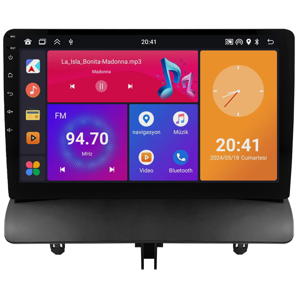 Ford Courier Android Multimedya Sistemi (2013-2024) CRV4862XP
