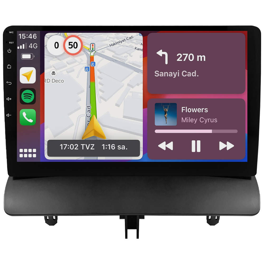 Ford Courier Titanium Android Multimedya Sistemi (2013-2024) CRV4862XP