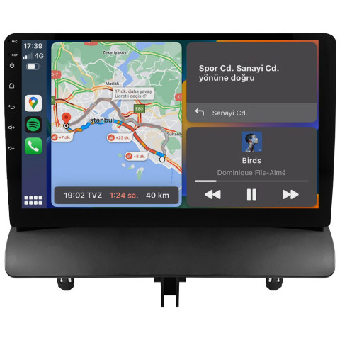 Ford Courier Android Multimedya Sistemi (2013-2024) CRV-4862XR