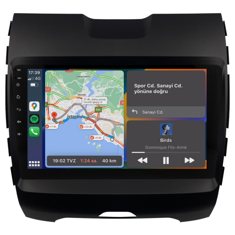 Ford Ranger Android Multimedya Sistemi (2015-2020) CRV-4859XD