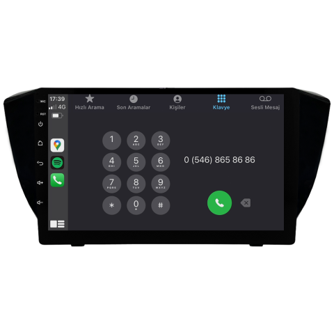 Skoda Superb Android Multimedya Sistemi (2015-2017)