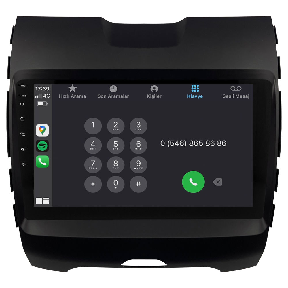 Ford Ranger Android Multimedya Sistemi (2015-2020) CRV-4859XAA