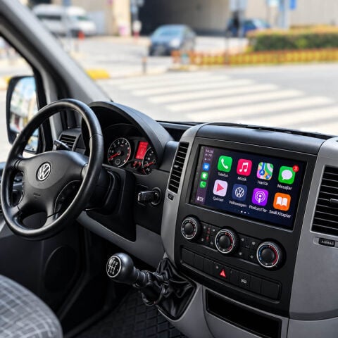 Volkswagen Crafter Android Multimedya Sistemi (2007-2016) CRV-4340XA