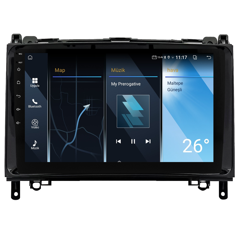 Volkswagen Crafter Android Multimedya Sistemi (2007-2016) CRV-4340XA