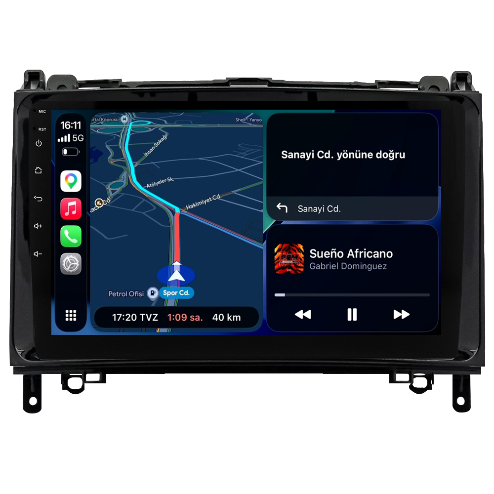 Volkswagen Crafter Android Multimedya Sistemi (2007-2016) CRV-4340XA