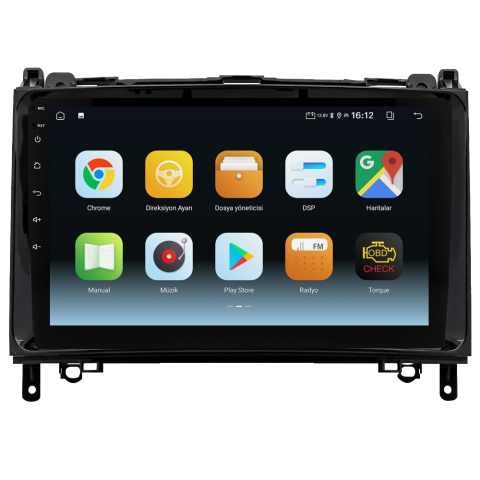 Volkswagen Crafter Android Multimedya Sistemi (2007-2016) CRV-4340XA