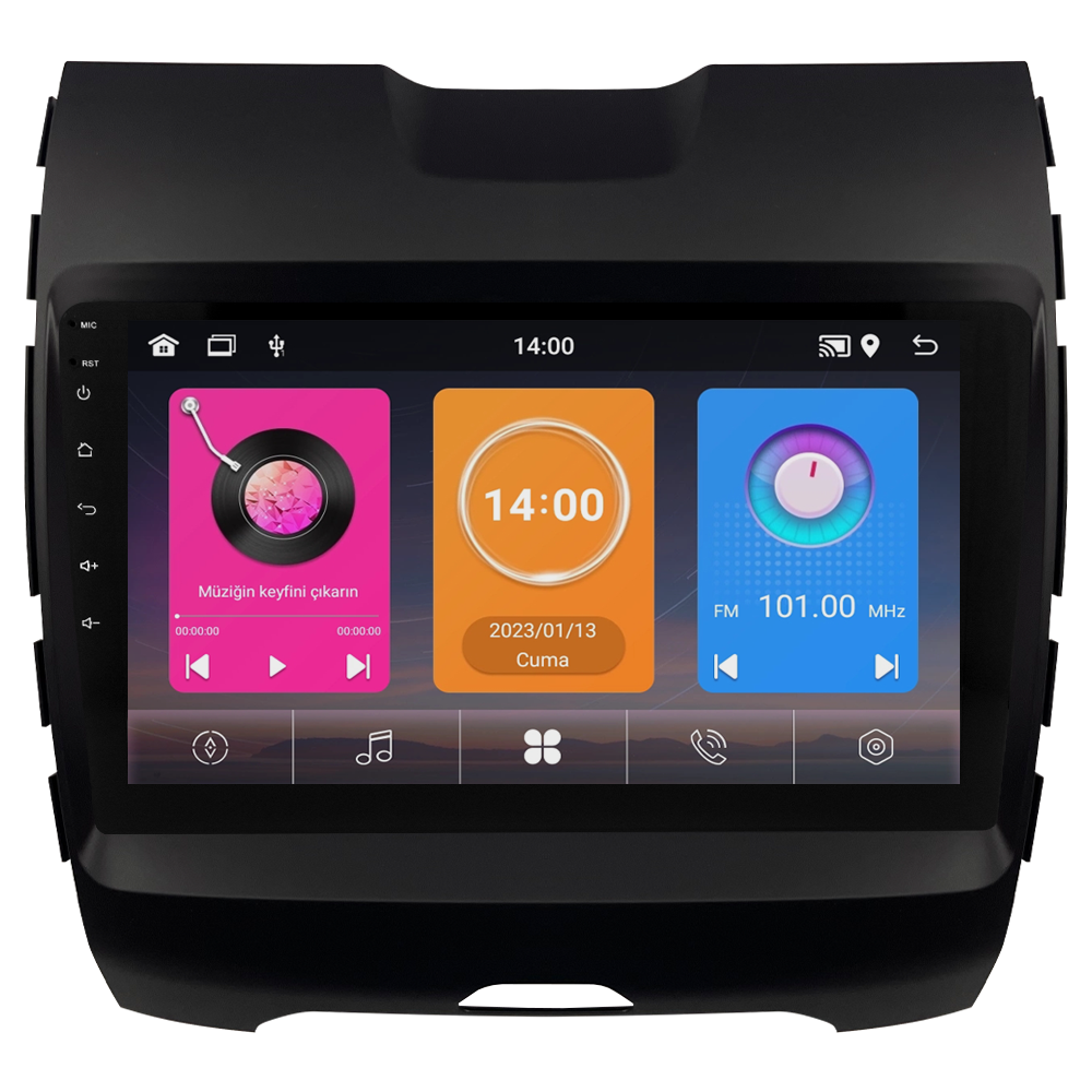 Ford Ranger Android Multimedya Sistemi (2015-2020) CRV-4859XAA