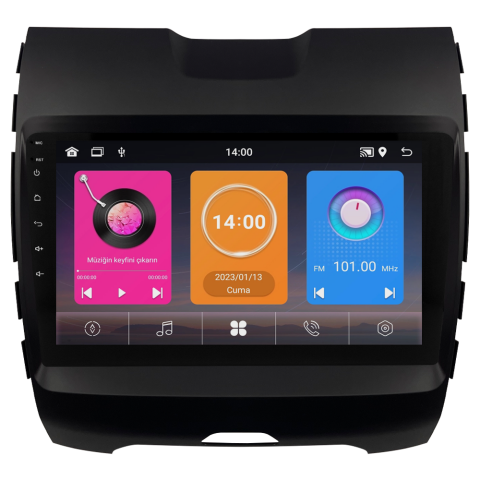 Ford Ranger Android Multimedya Sistemi (2015-2020) CRV-4859XAA