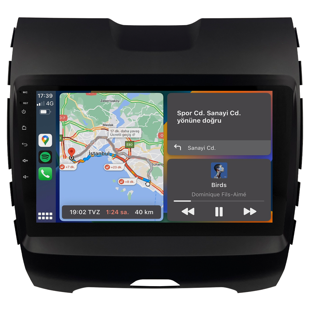 Ford Ranger Android Multimedya Sistemi (2015-2020) CRV-4859XR