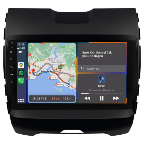 Ford Ranger Android Multimedya Sistemi (2015-2020) CRV-4859XR