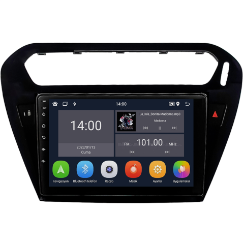 Peugeot 301 Android Multimedya Sistemi (2012-2024)