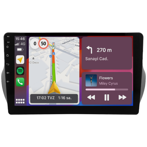 Citroen Nemo Android Multimedya Sistemi (2009-2019) CRV4865XP