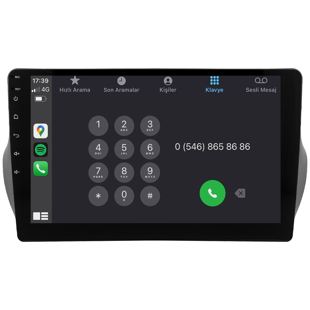 Citroen Nemo Android Multimedya Sistemi (2009-2019) CRV-4865XAA