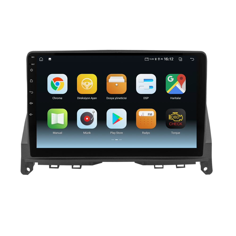 Mercedes C Serisi W204 Android Multimedya Sistemi (2005-2011) CRV-4352XA