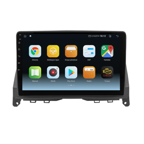 Mercedes C Serisi W204 Android Multimedya Sistemi (2005-2011) CRV-4352XA