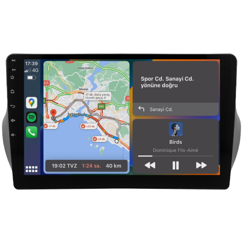 Citroen Nemo Android Multimedya Sistemi (2009-2019) CRV-4865XR