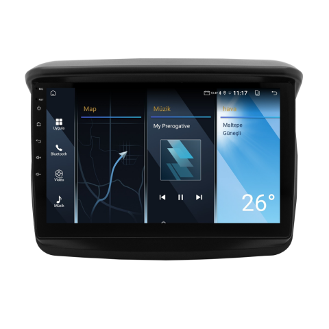 Mitsubishi L200 Android Multimedya Sistemi (2008-2014) CRV-4361XA