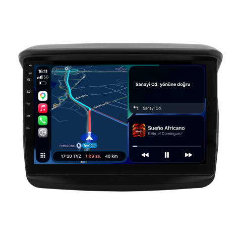 Mitsubishi L200 Android Multimedya Sistemi (2008-2014) CRV-4361XA