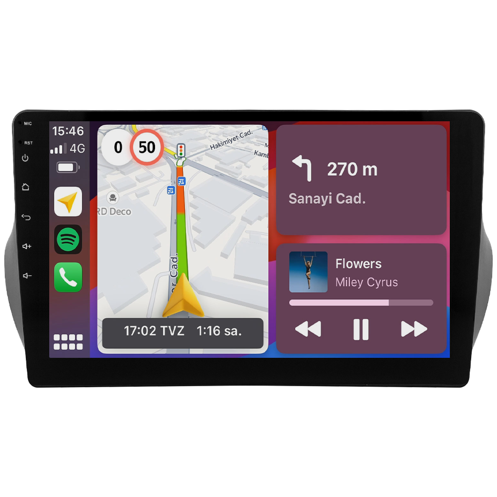 Peugeot Bipper Android Multimedya Sistemi (2009-2019) CRV4865XP