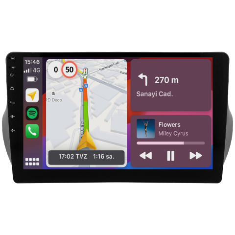 Peugeot Bipper Android Multimedya Sistemi (2009-2019) CRV4865XP