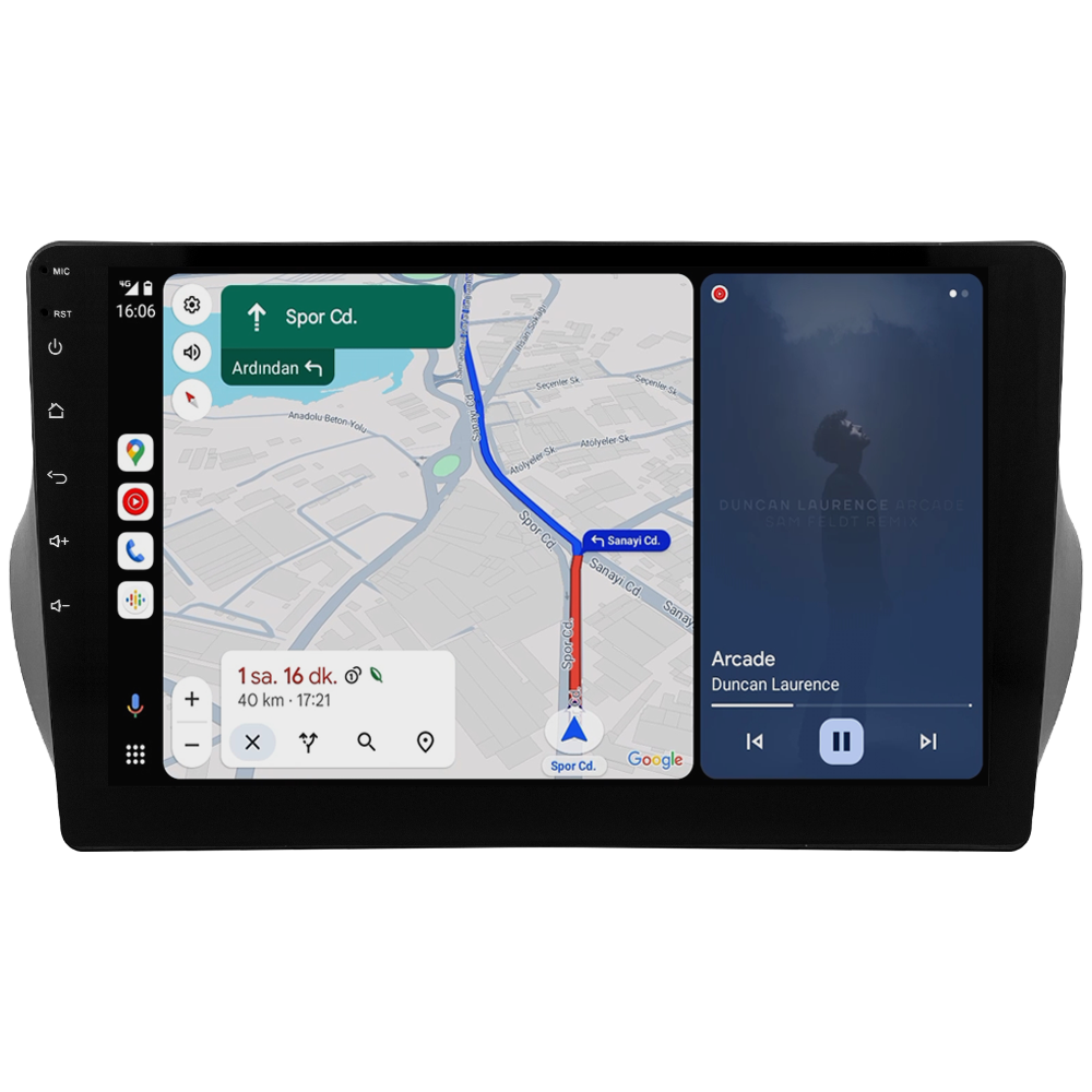 Peugeot Bipper Android Multimedya Sistemi (2009-2019) CRV4865XP