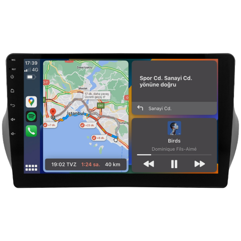 Peugeot Bipper Android Multimedya Sistemi (2009-2019) CRV-4865XAA