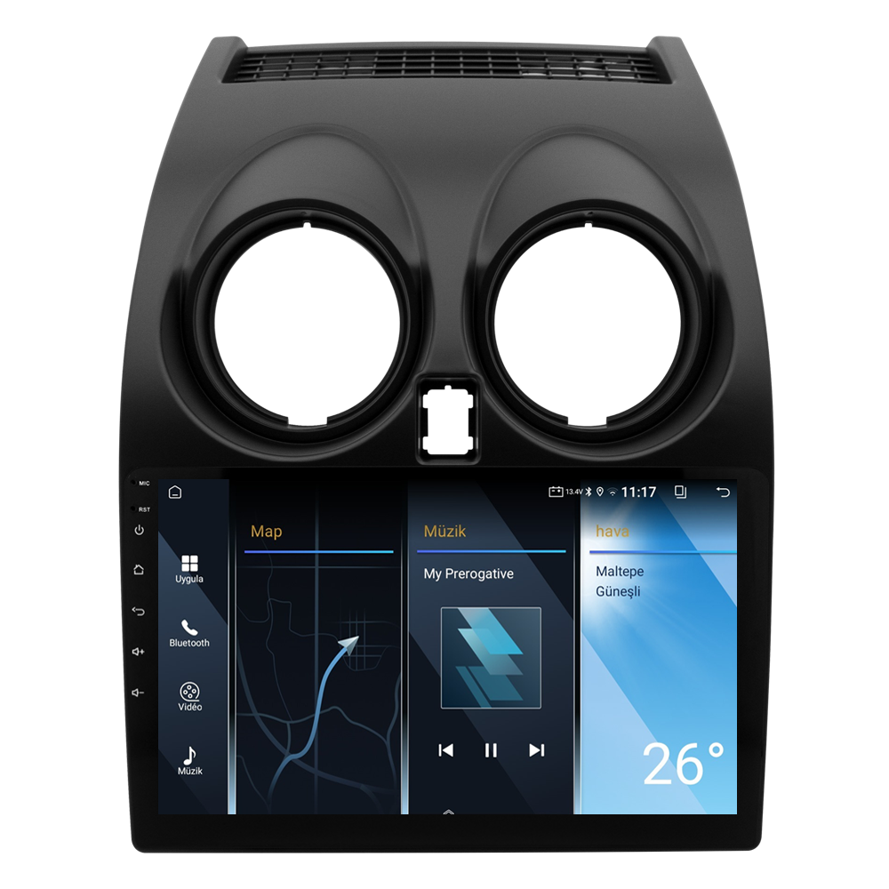 Nissan Qashqai Android Multimedya Sistemi (2007-2013) CRV-4375XA