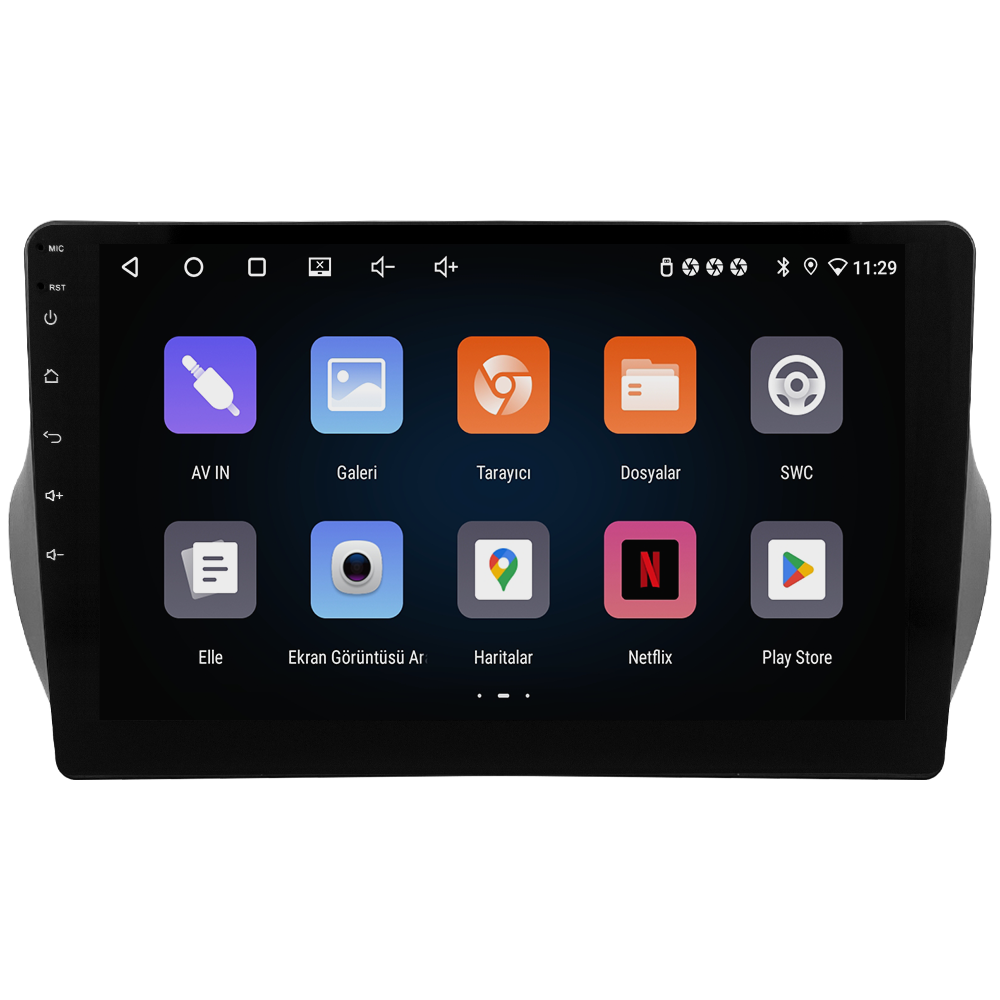 Peugeot Bipper Android Multimedya Sistemi (2009-2019) CRV-4865XR