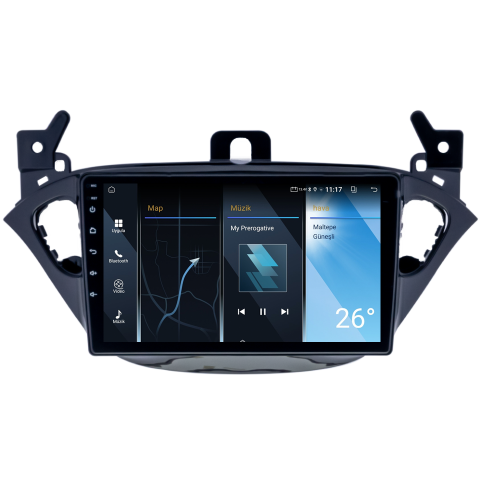 Opel Corsa E Android Multimedya Sistemi (2015-2019) CRV-4403XA